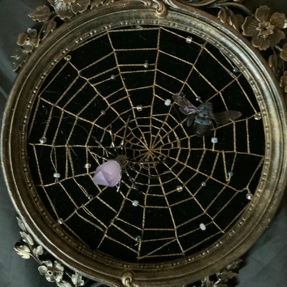 Spiderweb antique frame - Picture 2 of 2